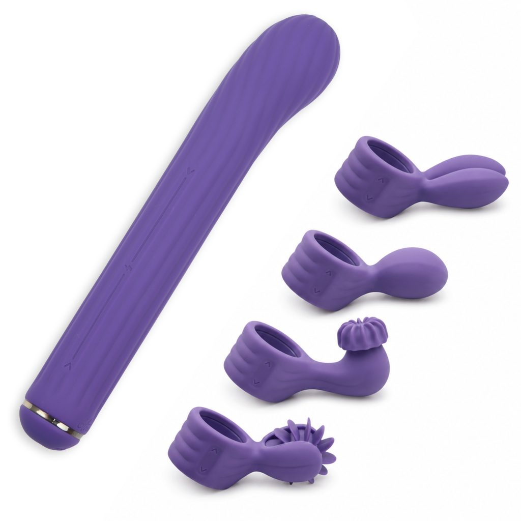 Secheal Wave — Vibrator Wand with Interchangeable Attachments