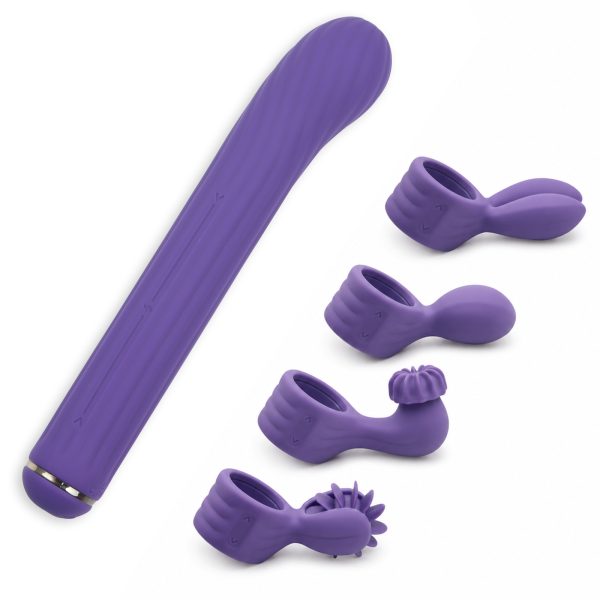 Secheal Wave — Vibrator Wand with Interchangeable Attachments